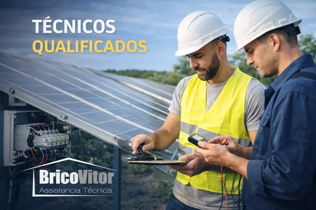Assist&ecirc;ncia Pain&eacute;is Solares Braga, Assist&ecirc;ncia T&eacute;cnica ao Domicilio